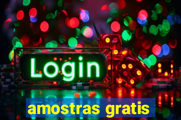 amostras gratis